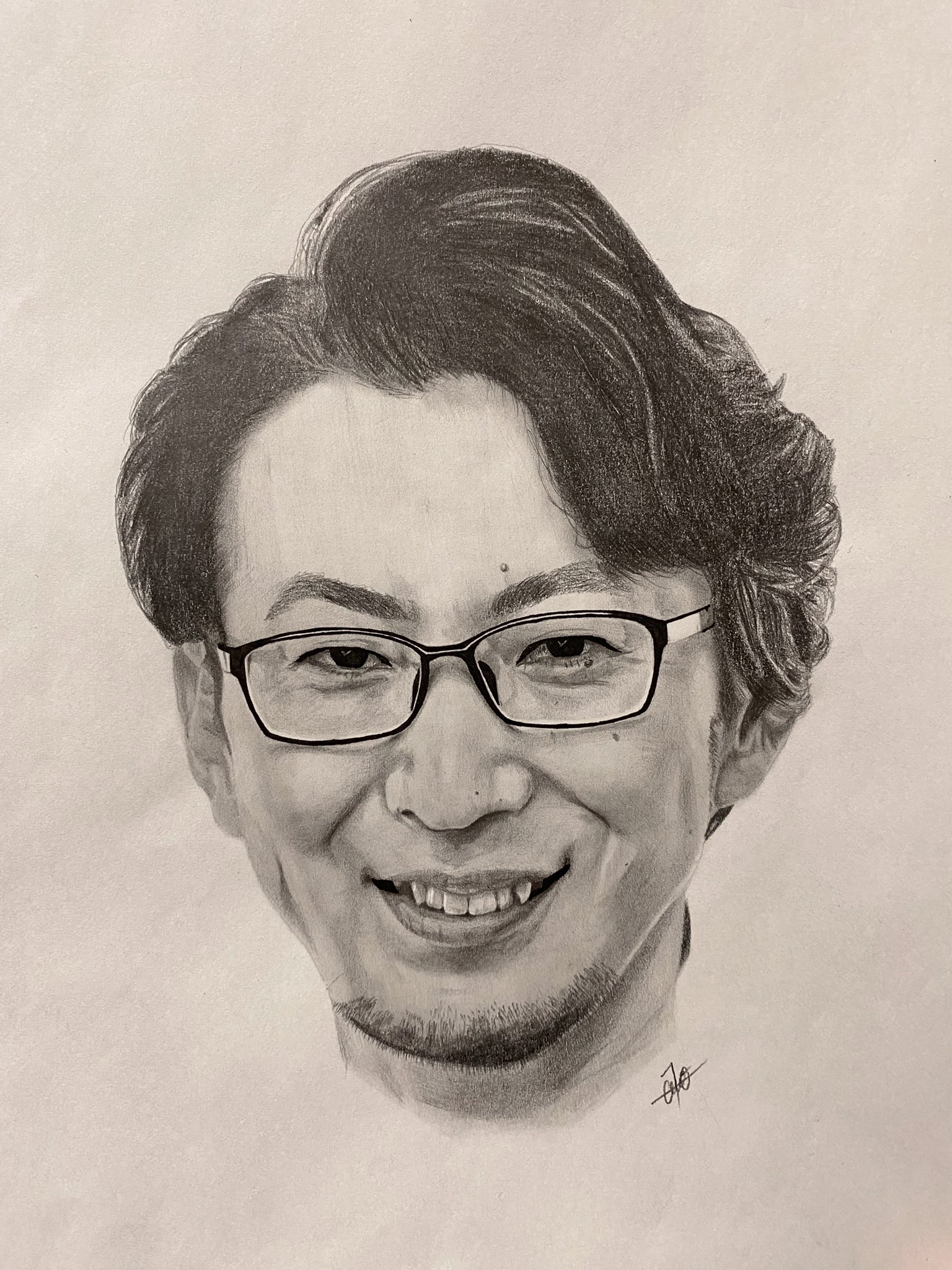 南貴大の似顔絵